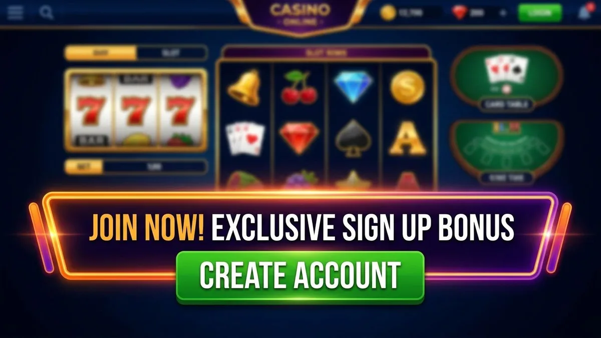 Sign Up With Bonus